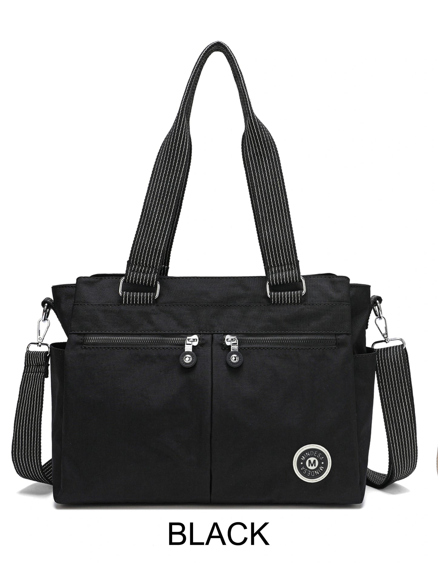 Large Multi-Pocket Tote Bag