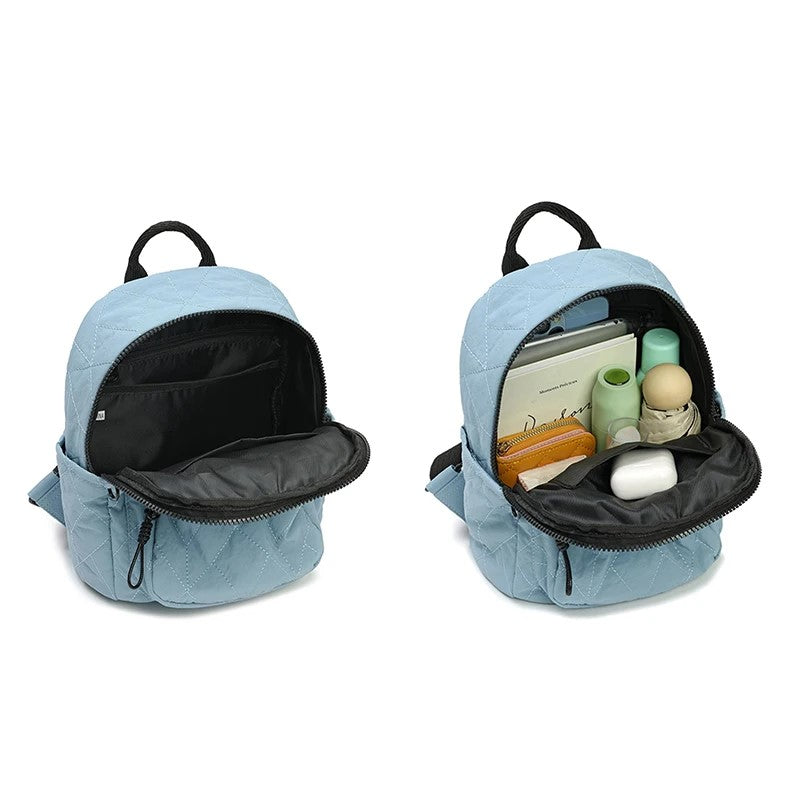 AireQuilt Mini Backpack – Ultra-Light Quilted Everyday Pack