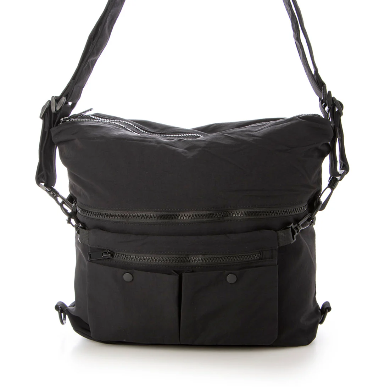 Blu Korea 3-in-1 Convertible Sling Backpack | Lightweight Korean Nylon | Water-Repellent Multi-Pocket Bag for Women