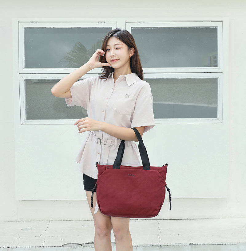 Ripstop Nylon Everyday Tote – Lightweight Durable Tote Bag for Women | Work & Daily Carry