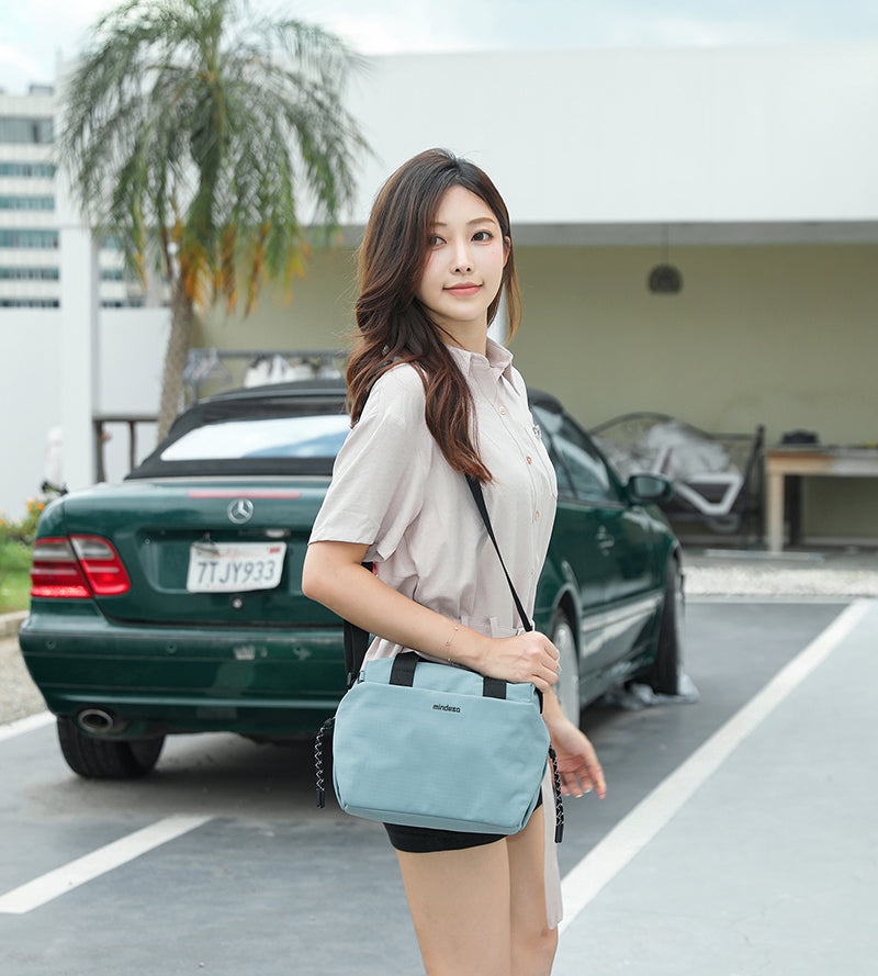 Ripstop Nylon Utility Sling – Lightweight Durable Sling Bag for Women | Structured Daily Carry