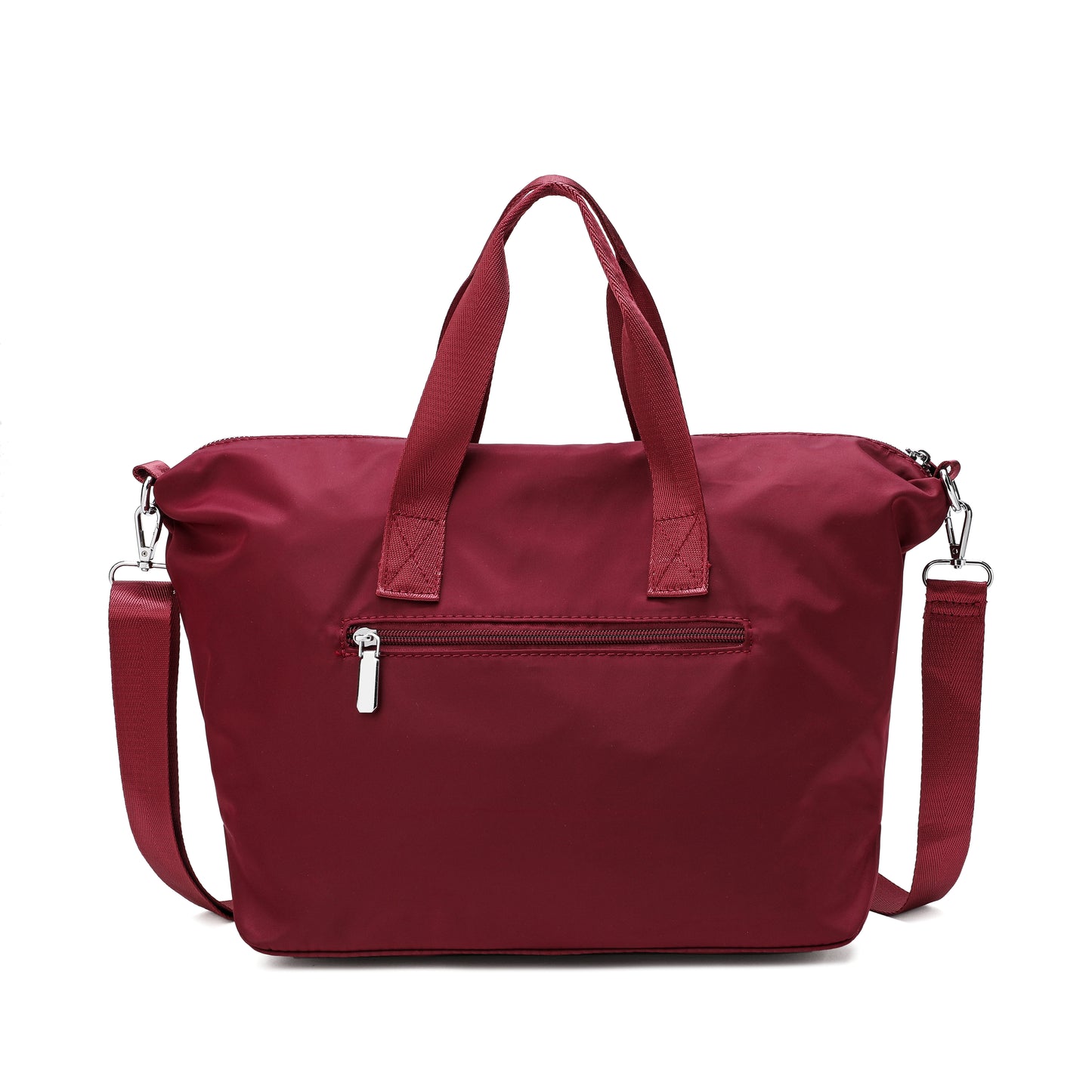 Large Utility Capacity Multi-Pocket Nylon Tote Bag – Lightweight & Water-Resistant