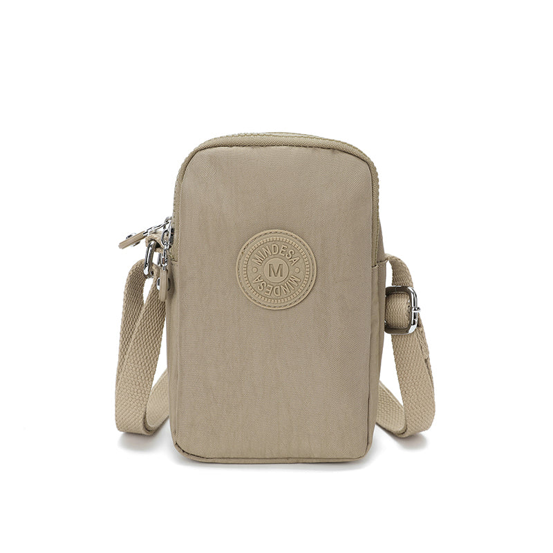 Unisex Mini Mobile Sling – Compact Crossbody Bag