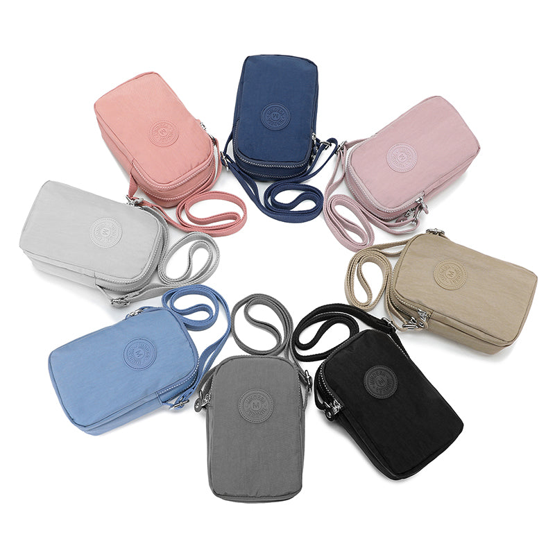 Unisex Mini Mobile Sling – Compact Crossbody Bag
