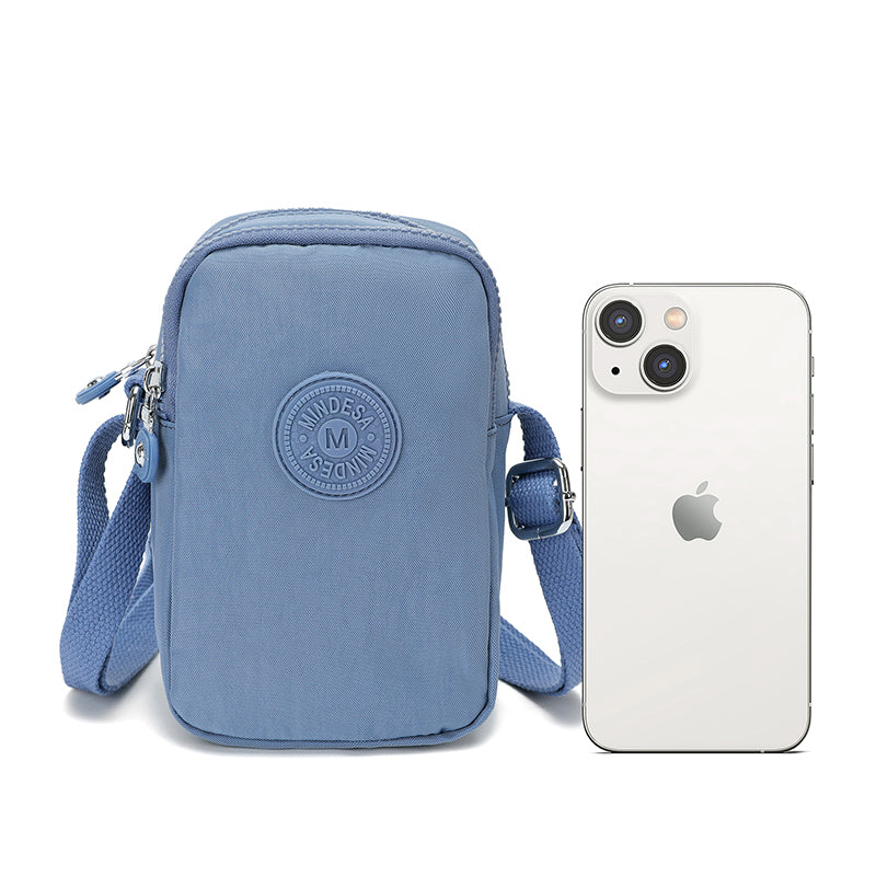 Unisex Mini Mobile Sling – Compact Crossbody Bag
