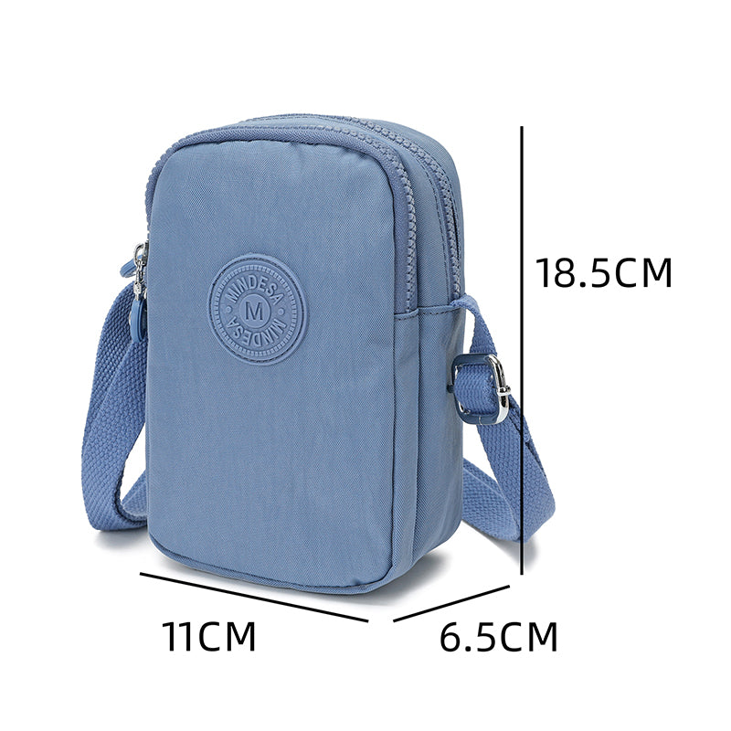 Unisex Mini Mobile Sling – Compact Crossbody Bag