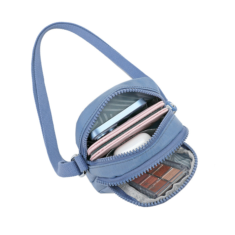 Unisex Mini Mobile Sling – Compact Crossbody Bag
