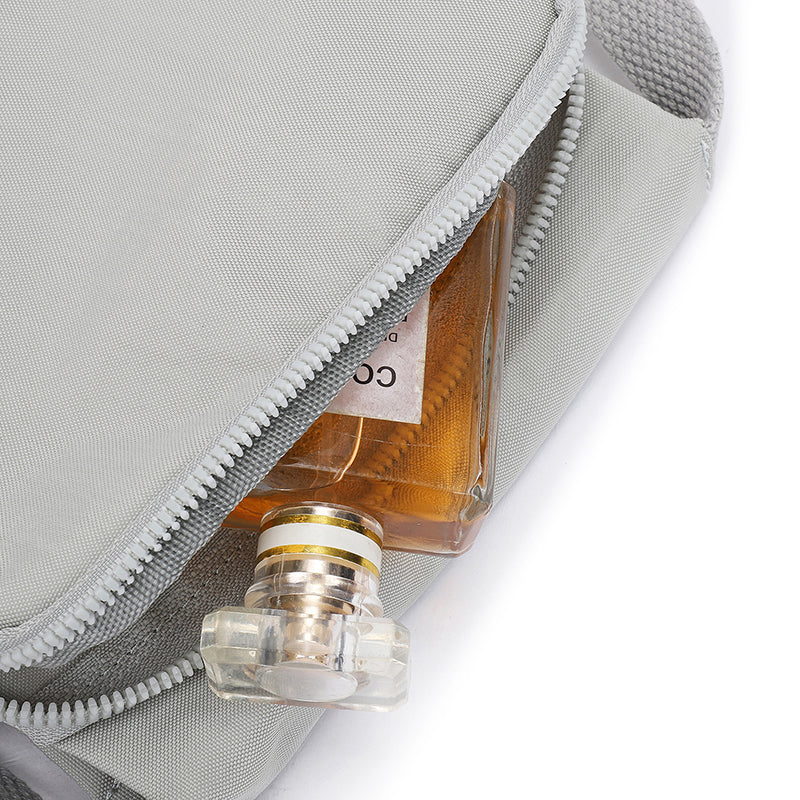 Waterproof Nylon Crossbody with Front Zipper Pocket (Passport Sling)