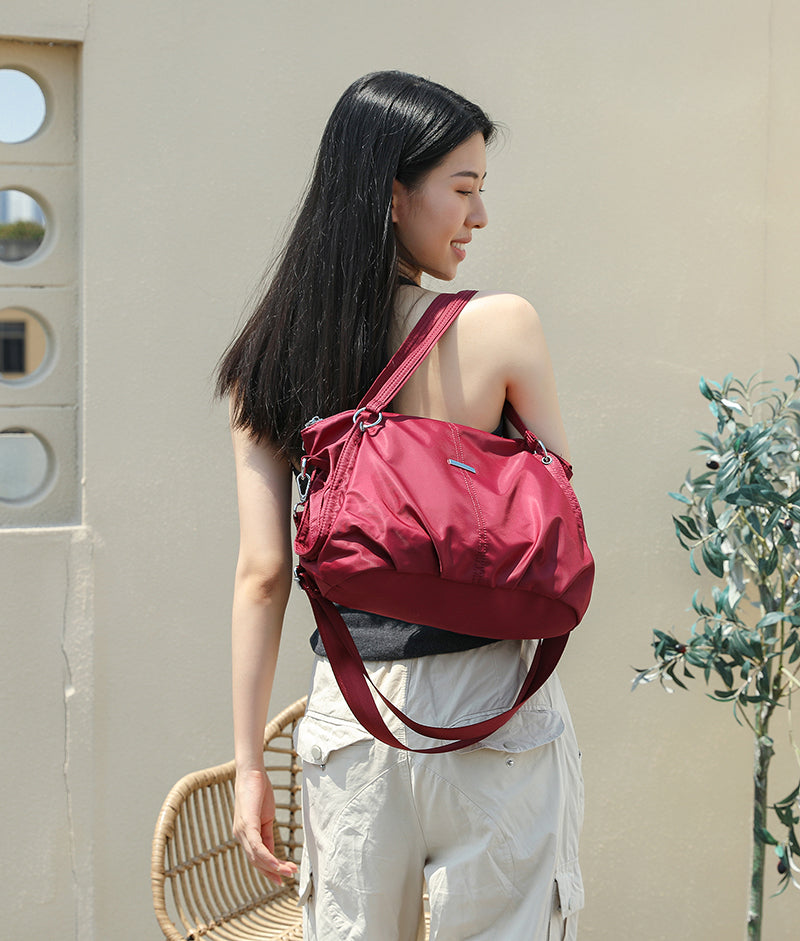 🇰🇷 BLU KOREA Nylon Convertible Shoulder Bag