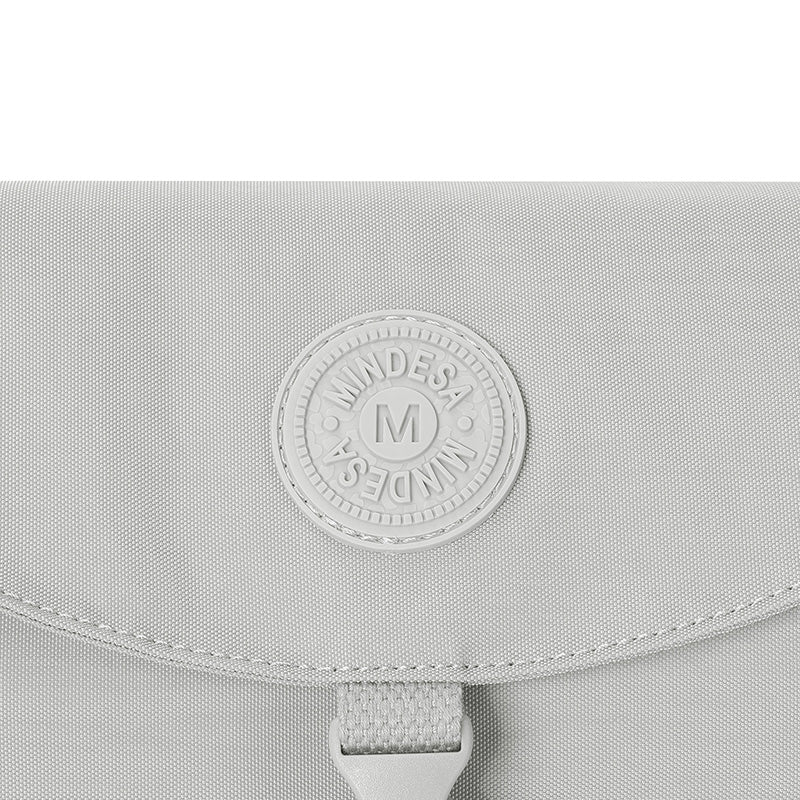 Women’s Minimal Half-Moon Sling Bag – Waterproof Nylon Crossbody Purse | Lightweight Everyday Travel Shoulder Bag with Zipper Pockets