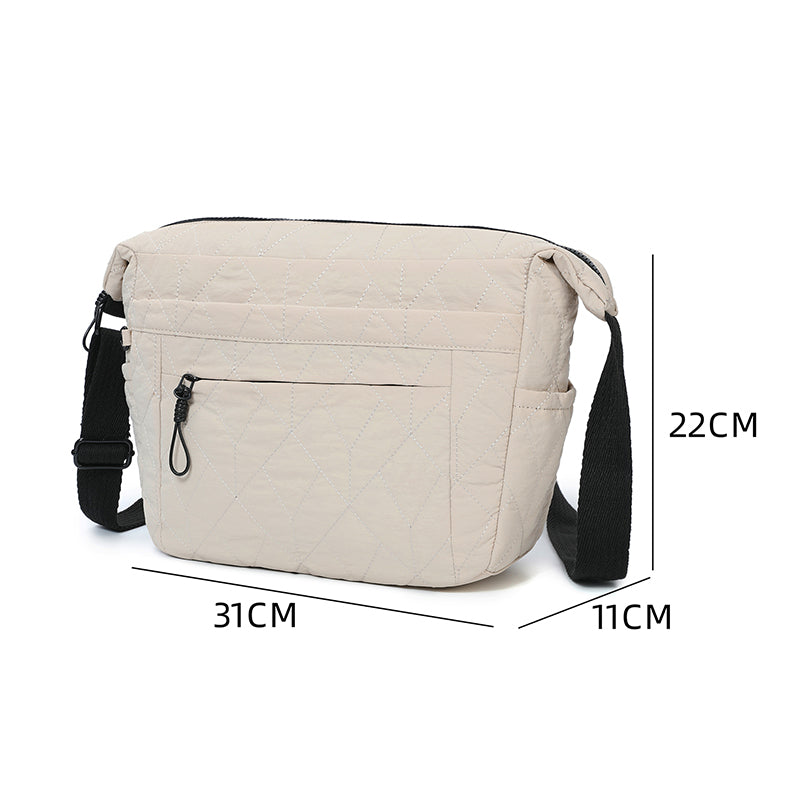 Aire Quilt Large Sling – Spacious Everyday Quilted Sling Bag for Women | Fits iPad & Essentials