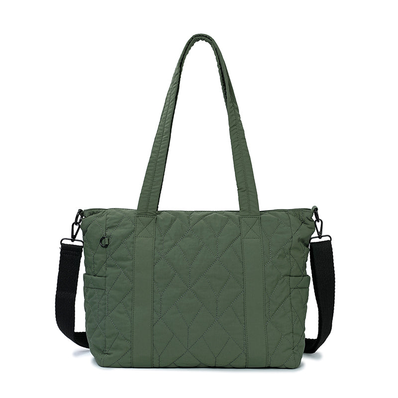 Aire Quilt Tote – Lightweight Everyday Quilted Tote Bag for Women | Fits Laptop & Daily Essentials