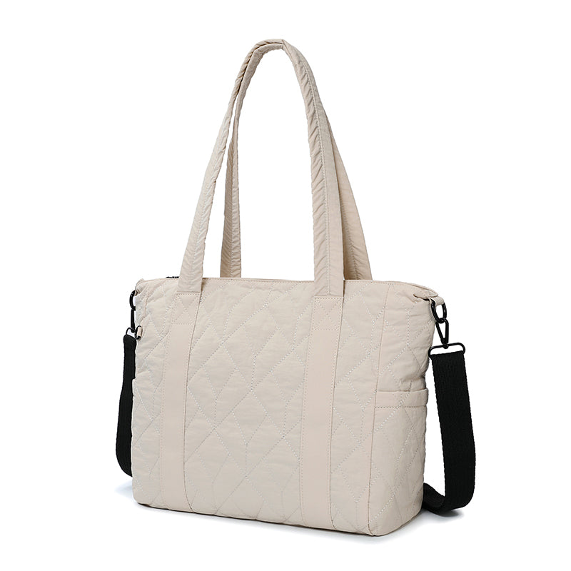 Aire Quilt Tote – Lightweight Everyday Quilted Tote Bag for Women | Fits Laptop & Daily Essentials