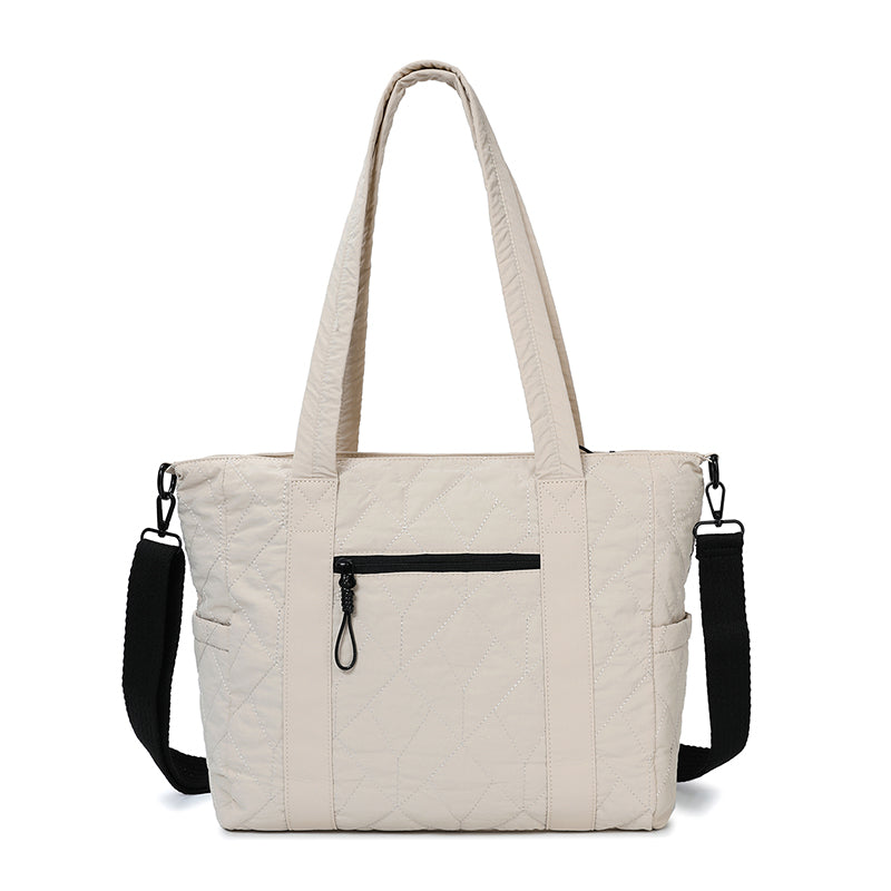 Aire Quilt Tote – Lightweight Everyday Quilted Tote Bag for Women | Fits Laptop & Daily Essentials