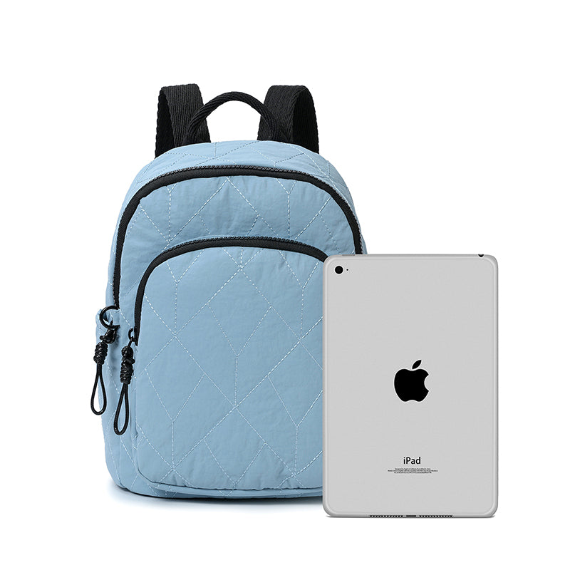 Aire Quilt Mini Backpack – Lightweight Everyday Quilted Backpack for Women | Compact & Stylish