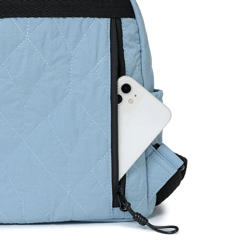Aire Quilt Mini Backpack – Lightweight Everyday Quilted Backpack for Women | Compact & Stylish