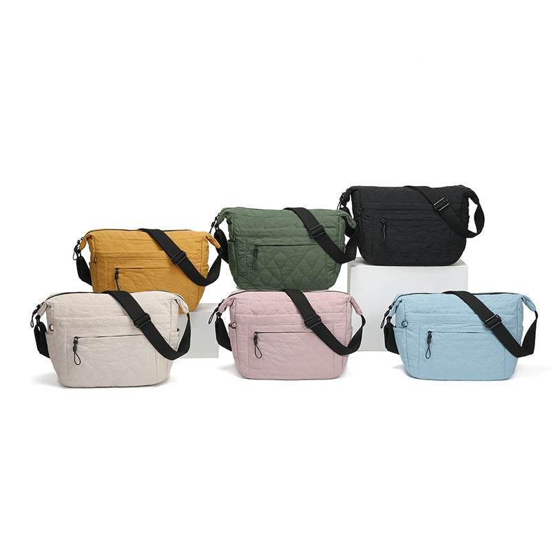 Aire Quilt Large Sling – Spacious Everyday Quilted Sling Bag for Women | Fits iPad & Essentials