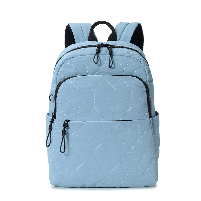 Aire Quilt Large Backpack – Lightweight Everyday Quilted Backpack for Women | Travel & Work Ready