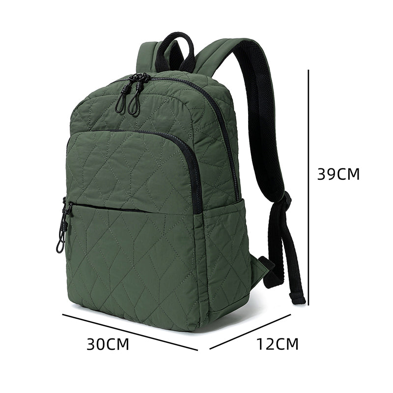 Aire Quilt Large Backpack – Lightweight Everyday Quilted Backpack for Women | Travel & Work Ready