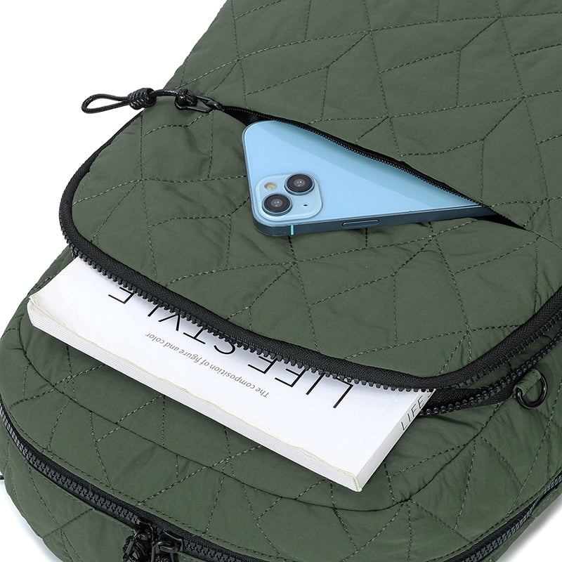 Aire Quilt Large Backpack – Lightweight Everyday Quilted Backpack for Women | Travel & Work Ready