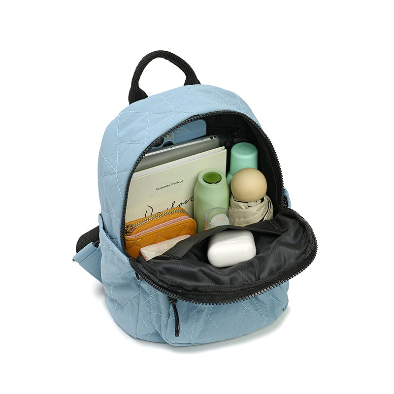 Aire Quilt Mini Backpack – Lightweight Everyday Quilted Backpack for Women | Compact & Stylish
