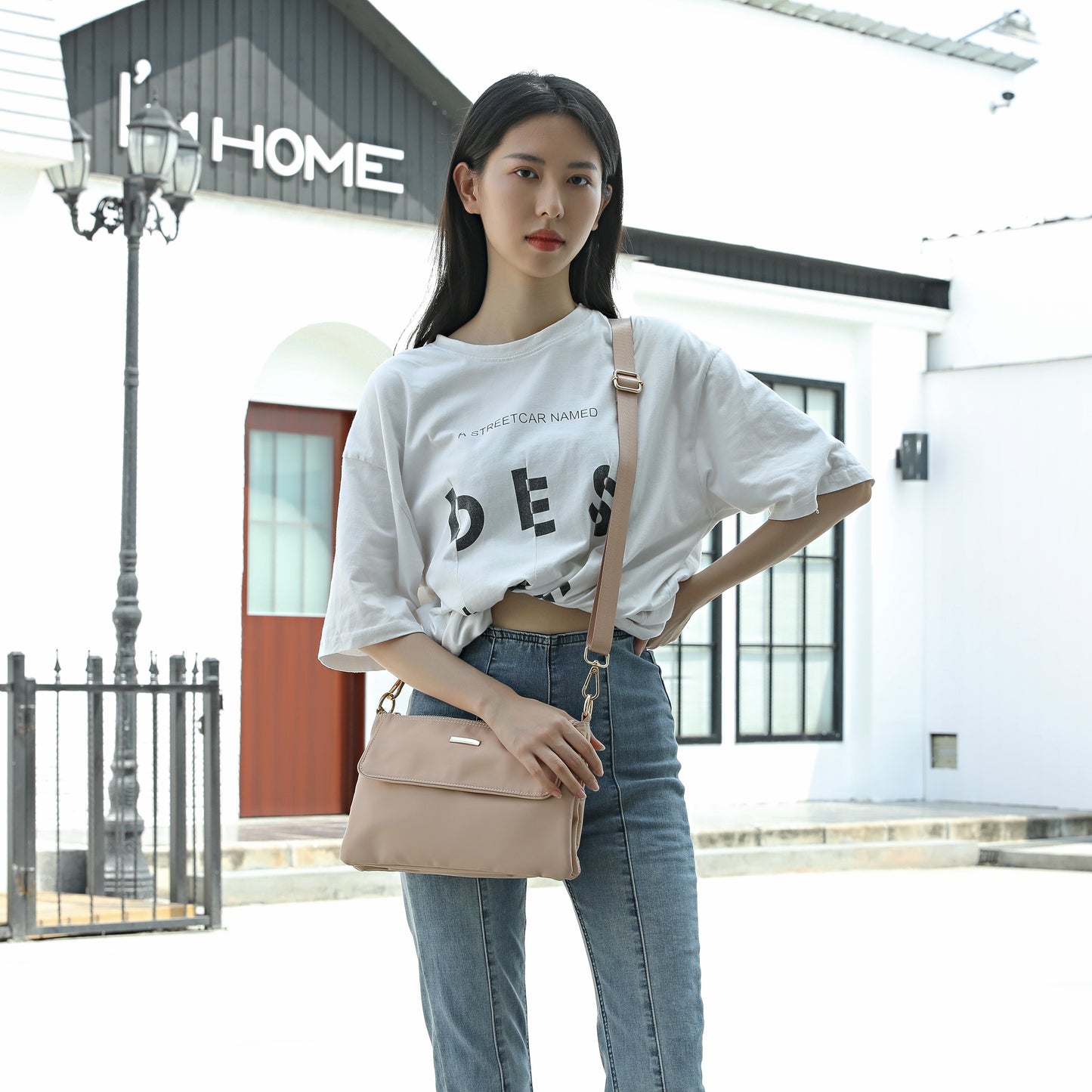 🇰🇷 BLU KOREA Compact Flap Sling