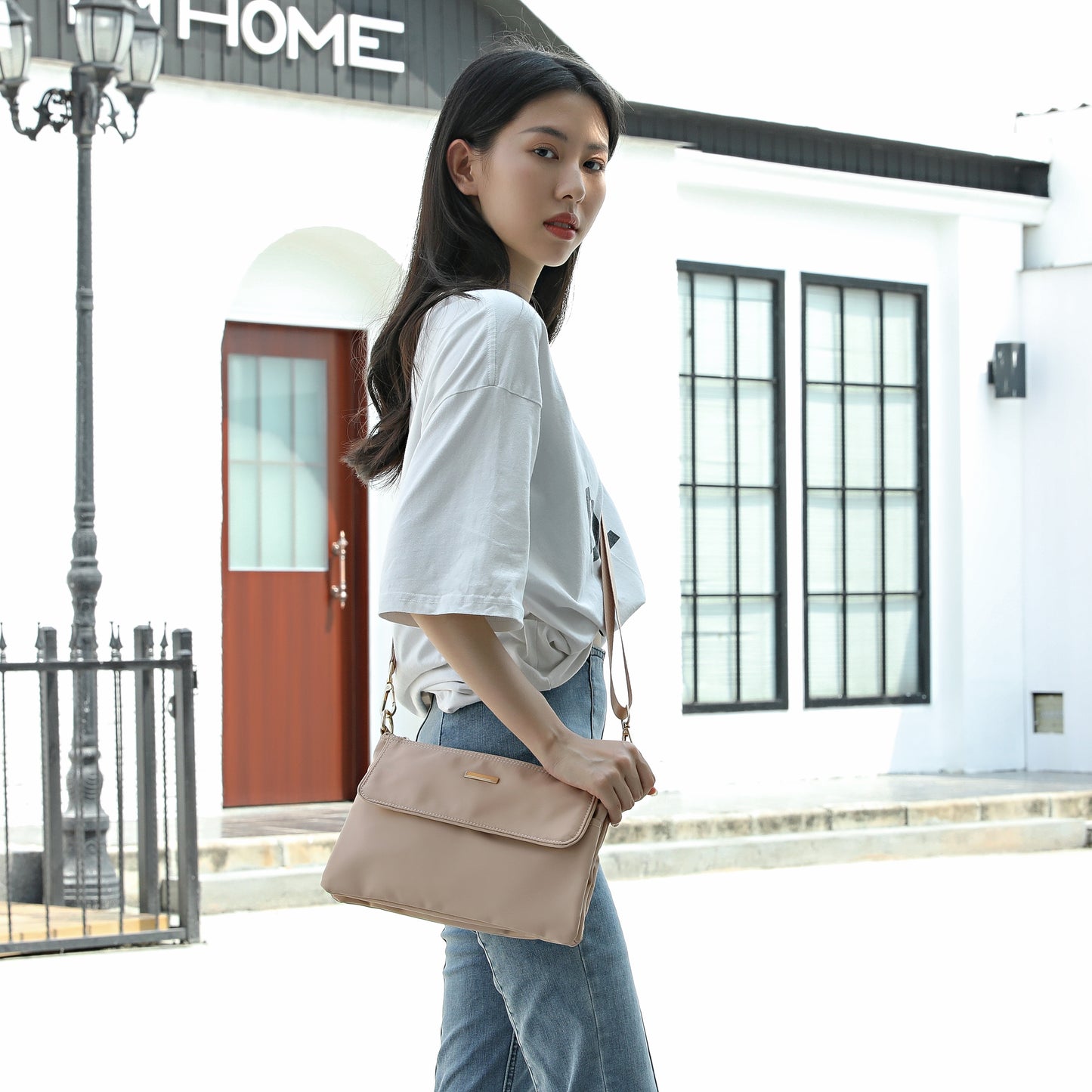 🇰🇷 BLU KOREA Compact Flap Sling