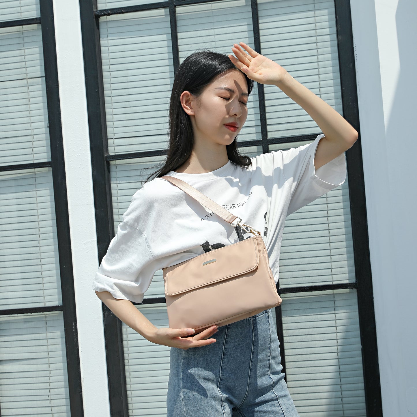 🇰🇷 BLU KOREA Compact Flap Sling