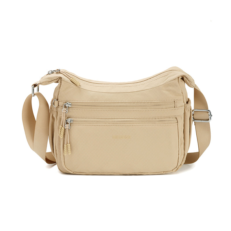 Feather Nylon Everyday Sling – Ultra Lightweight Soft Nylon Crossbody Bag for Women