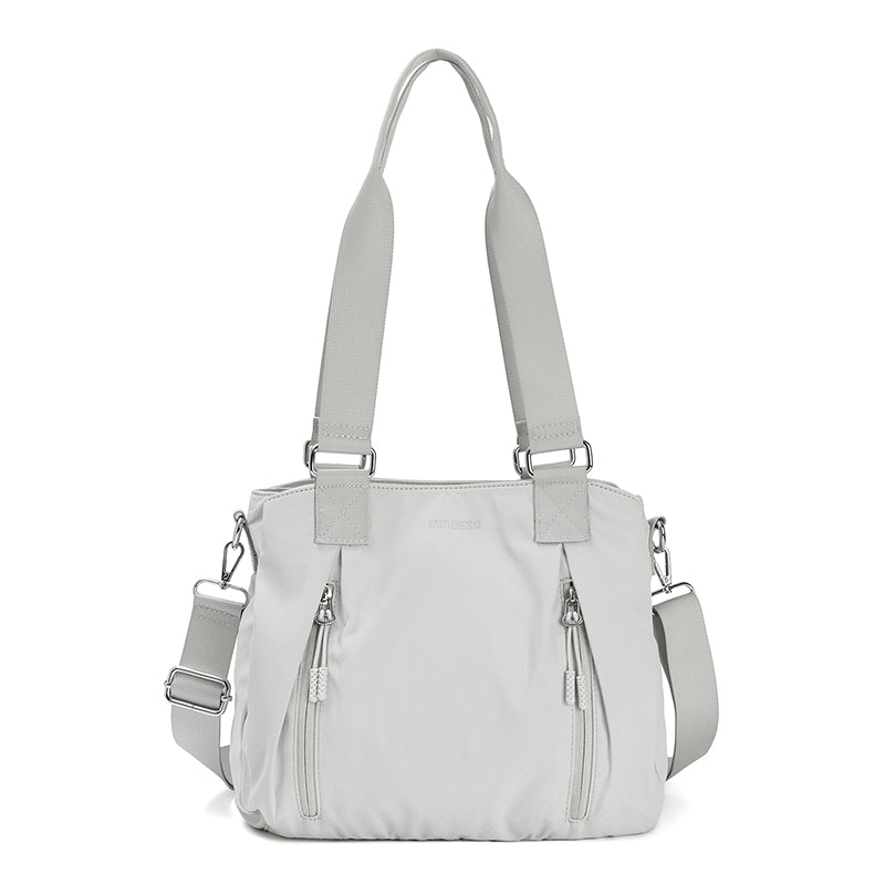 Tri-Pocket Tote | Feather Nylon Lightweight Carry Bag