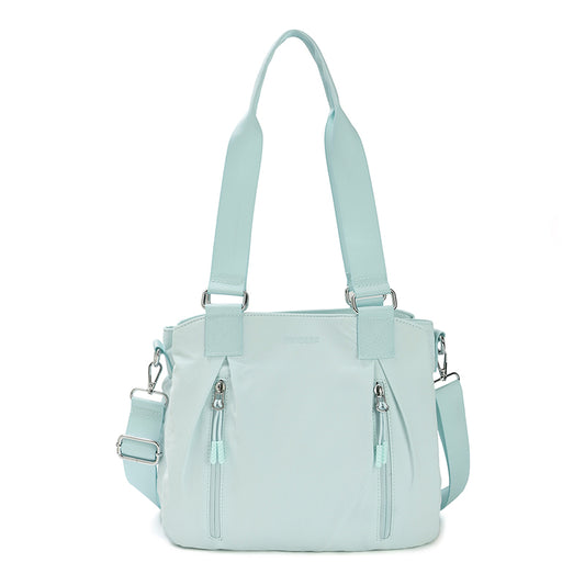 Tri-Pocket Tote | Feather Nylon Lightweight Carry Bag
