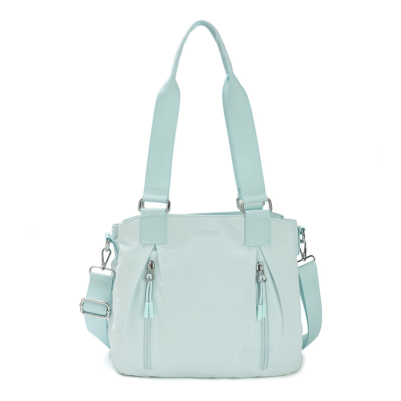Tri-Pocket Tote | Feather Nylon Lightweight Carry Bag