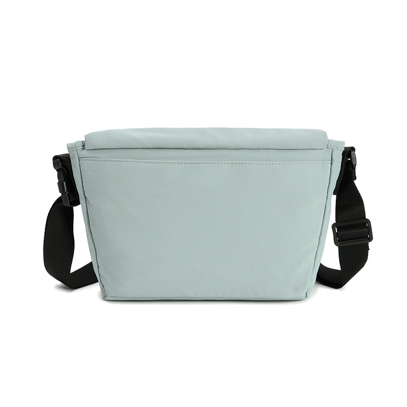 Soft Woven Flap Sling Bag for Women – Lightweight, Magnetic Closure, Daily Carry