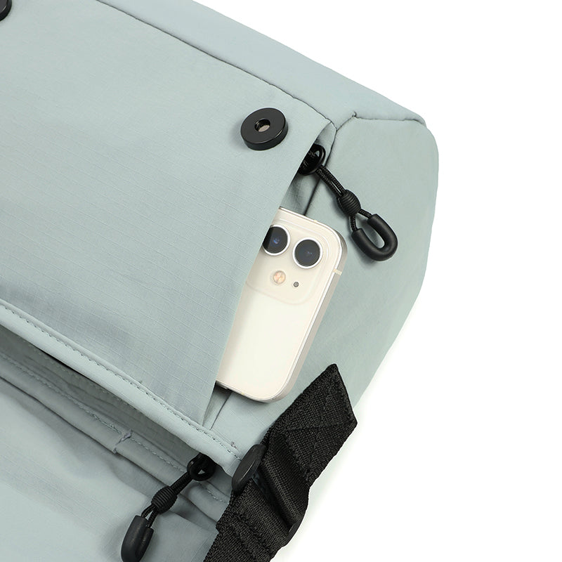 Soft Woven Flap Sling Bag for Women – Lightweight, Magnetic Closure, Daily Carry