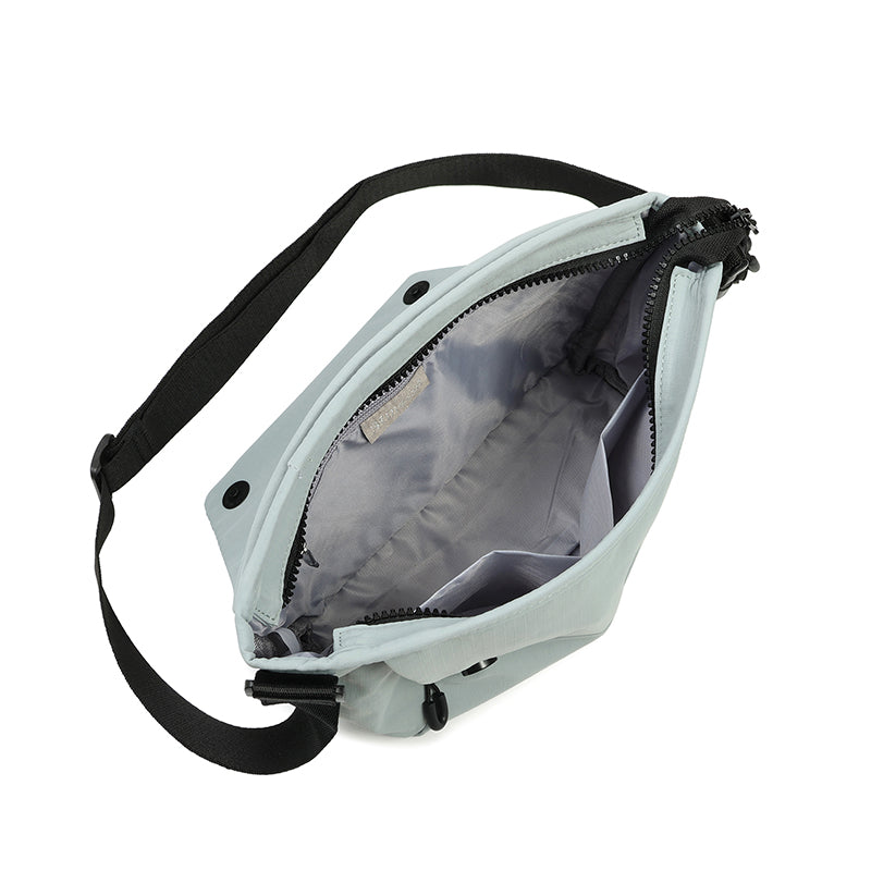 Soft Woven Flap Sling Bag for Women – Lightweight, Magnetic Closure, Daily Carry