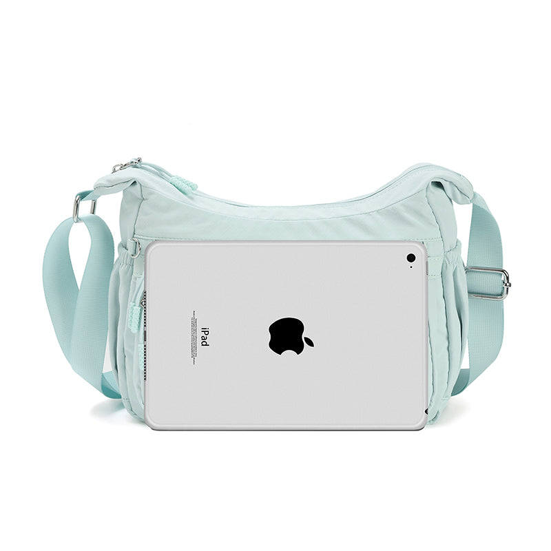 Feather Nylon Everyday Sling – Ultra Lightweight Soft Nylon Crossbody Bag for Women