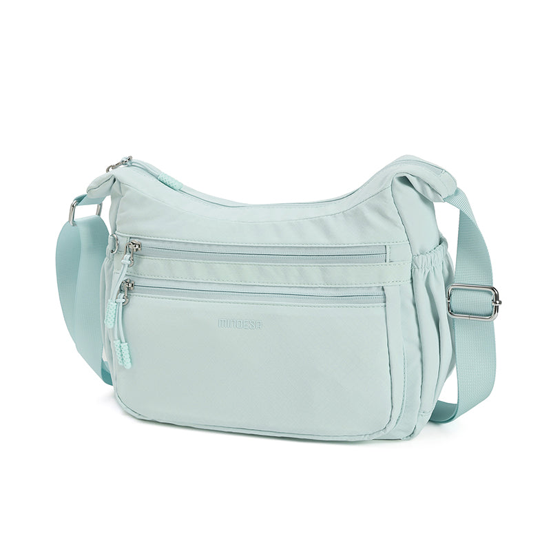 Feather Nylon Everyday Sling – Ultra Lightweight Soft Nylon Crossbody Bag for Women