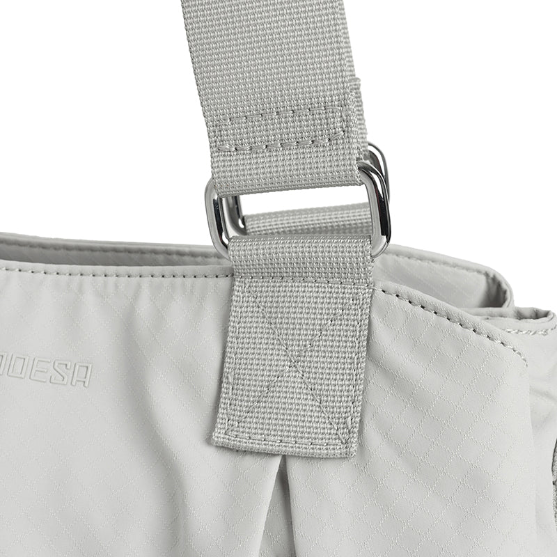 Tri-Pocket Tote | Feather Nylon Lightweight Carry Bag