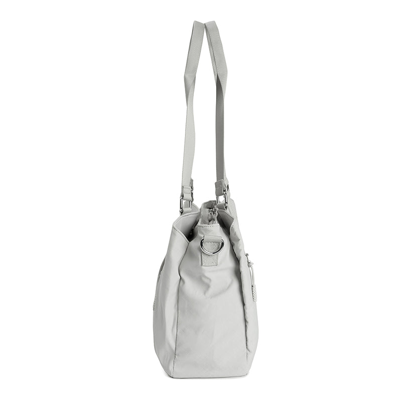 Tri-Pocket Tote | Feather Nylon Lightweight Carry Bag