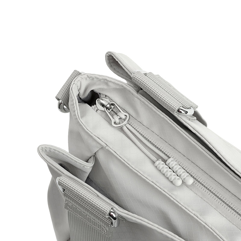 Tri-Pocket Tote | Feather Nylon Lightweight Carry Bag