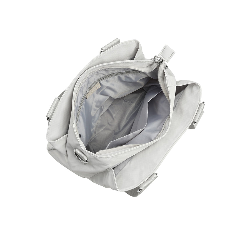 Tri-Pocket Tote | Feather Nylon Lightweight Carry Bag