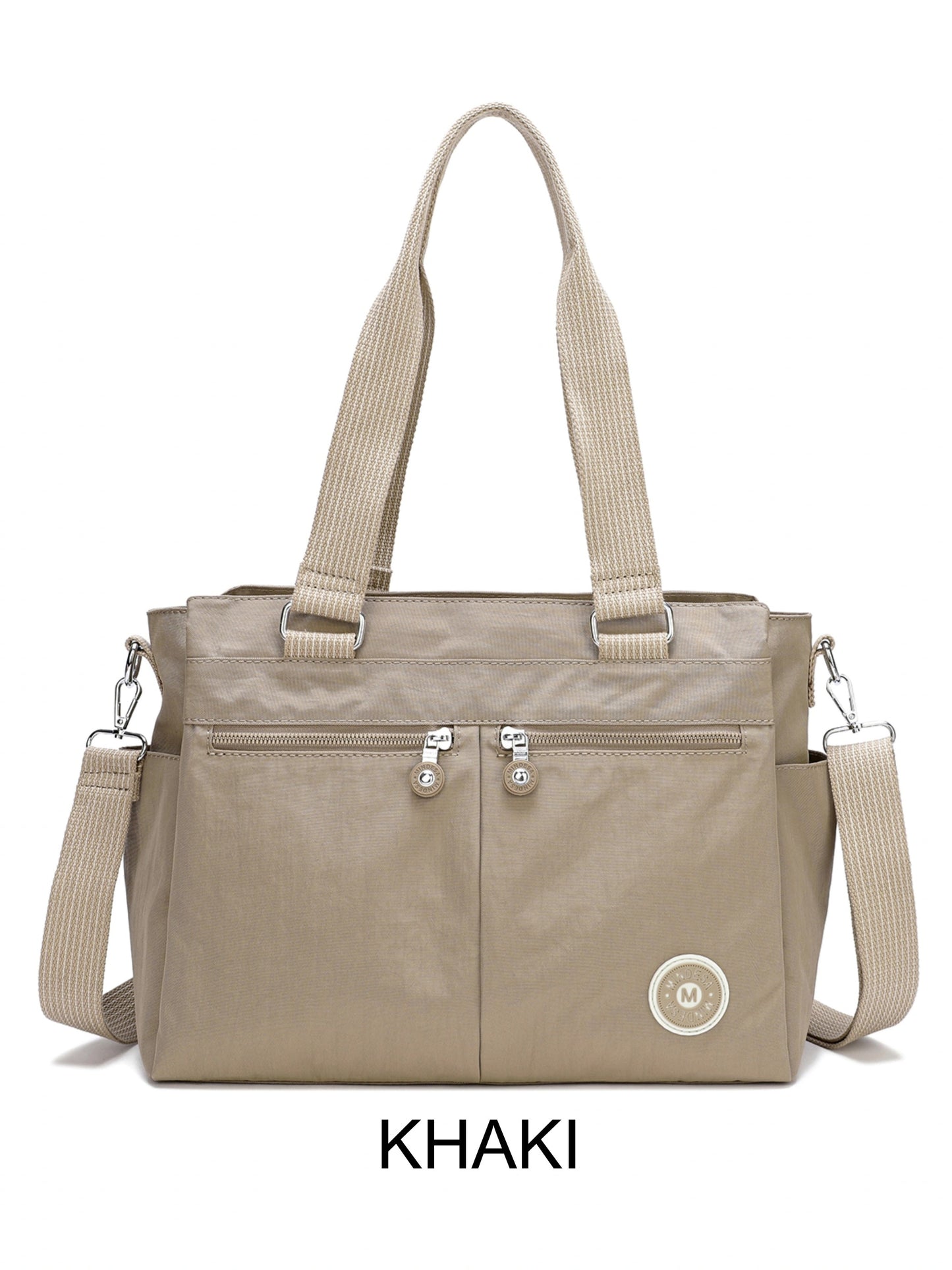 Large Multi-Pocket Tote Bag