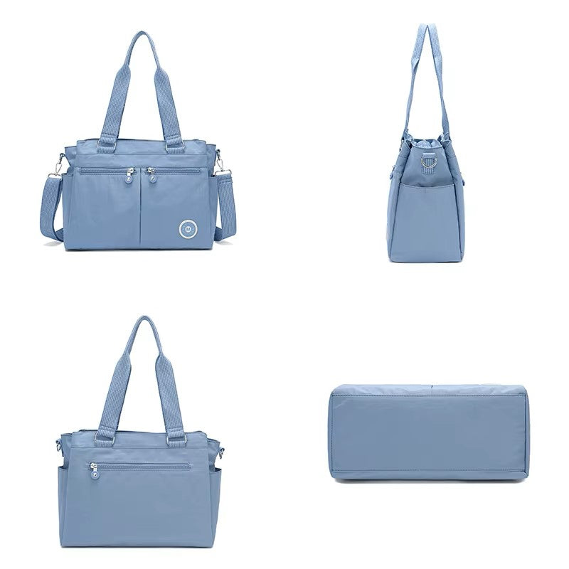 Large Multi-Pocket Tote Bag