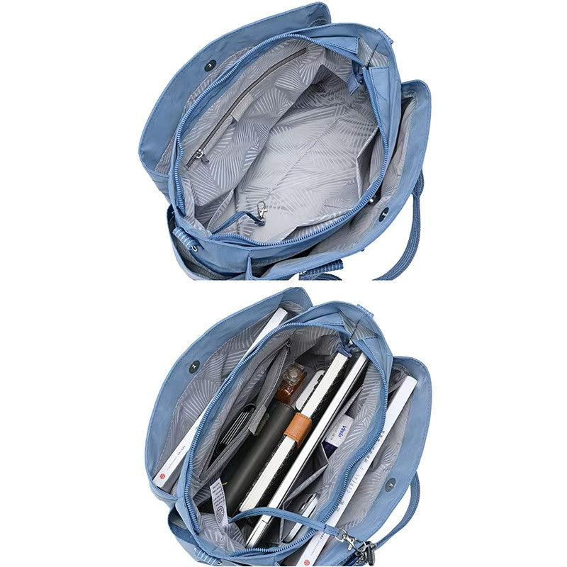 Large Multi-Pocket Tote Bag