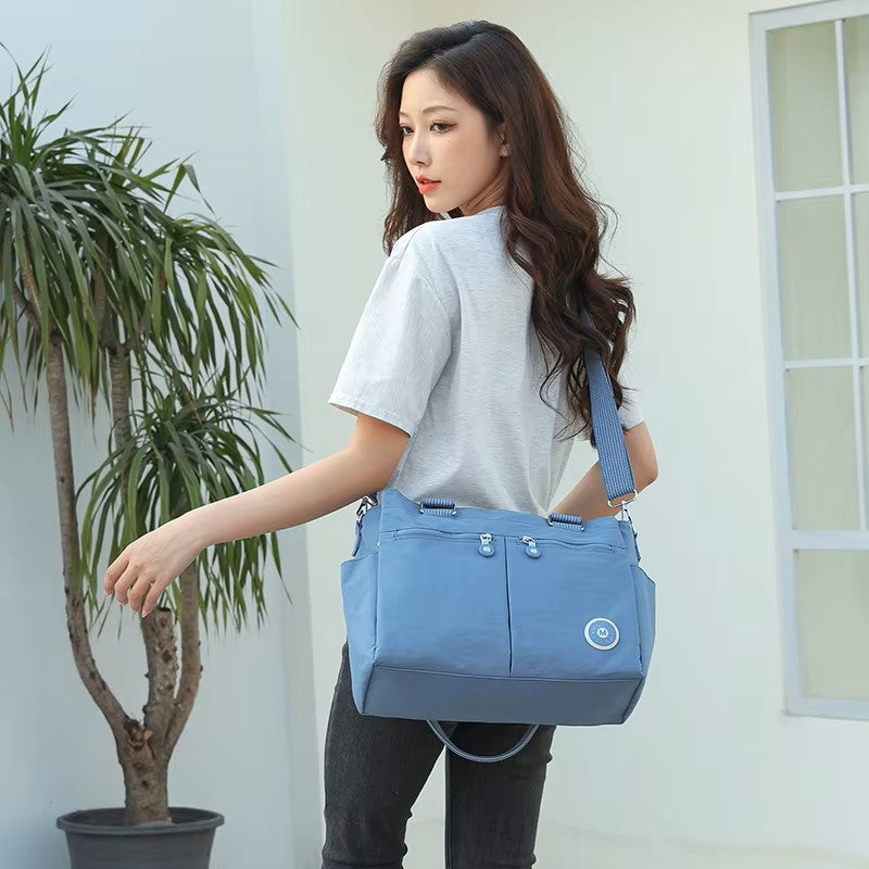 Large Multi-Pocket Tote Bag