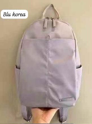 Everyday Korean Backpack by BLU Korea – Lightweight Water-Repellent Nylon Backpack for Daily Use